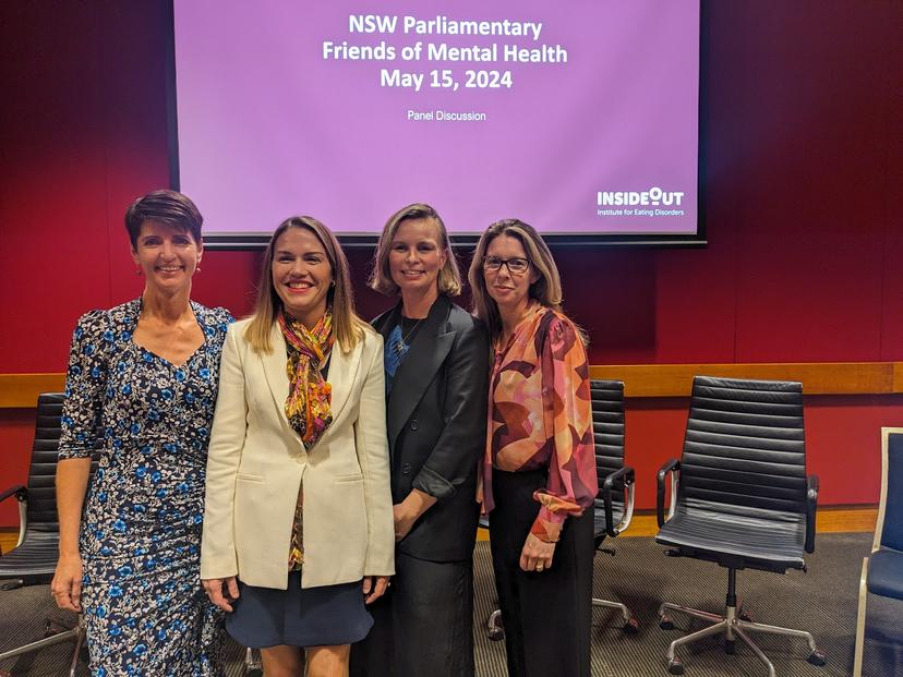 InsideOut Institute stafff attending the Parliamentary Friends of Mental Health Event