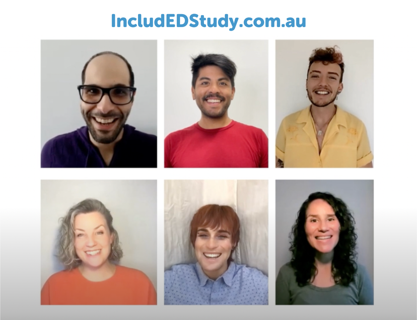 A photo of a diverse range of people