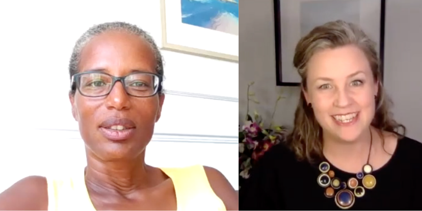 Dr Sylvane Desrivieres who was awarded the InsideOut Institute Award for Best Research Presentation at Virtual ICED 2020