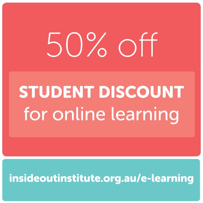 An image promoting 50% Student discount for eLearning