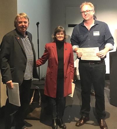 Dr Simon Wilksch and Dr Adam Burt with InsideOut Director of Research Stephen Touyz