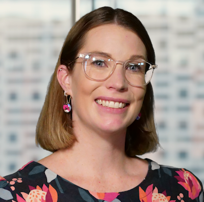 UTS lecturer Dr Amy Burton