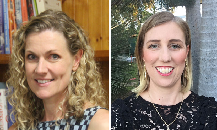 Mel Hart and Colleen Alford Allied Health Award header