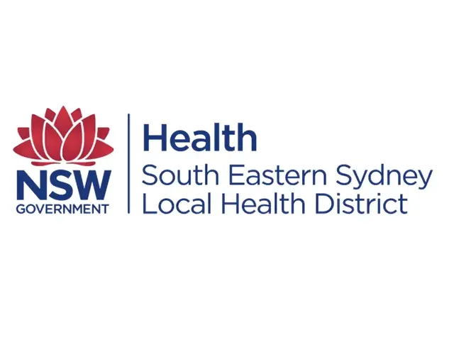 The NSW Government Health logo for the South Eastern Sydney Local Health District is centered against a plain white background.